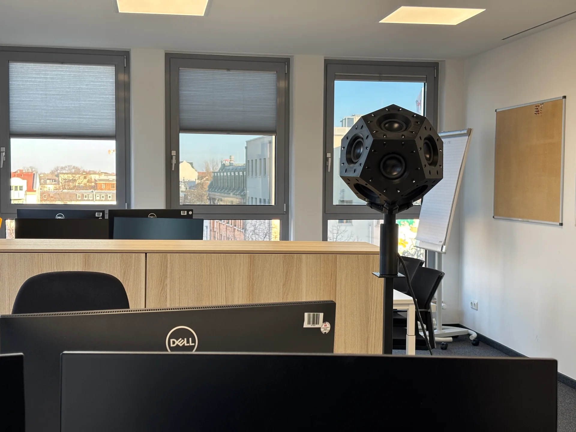 Akustische Raummessung mit dem Dodekaeder