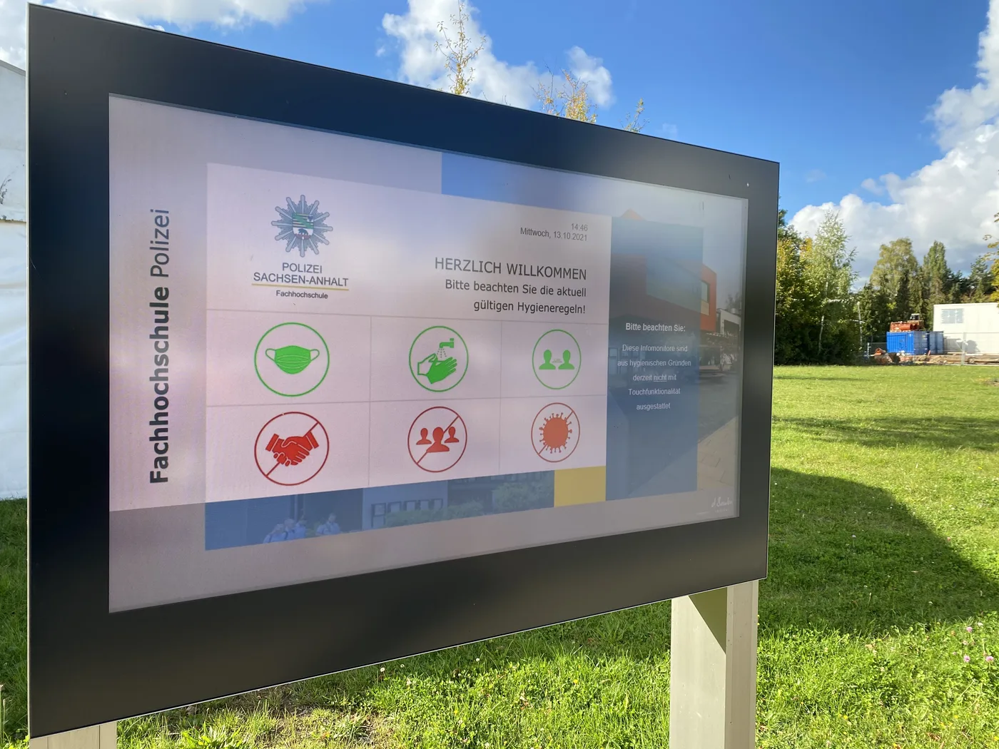 Digital Signage System Fachhochschule – Bild 6